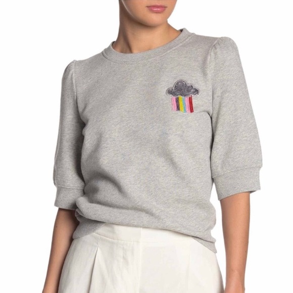 Kate Spade rain or shine embellished sweatshirt - Picture 6 of 14